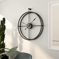 55cm Grande silenzioso Wall Clock design moderno orologi per la decorazione domestica Ufficio Stile Europeo Hanging della vigilanza della parete Clocks
