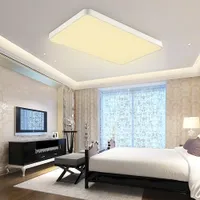 72 W Ultra Ince LED Lamba Nordic Oturma Odası Işık Basit Modern Ev Dikdörtgen Yatak Odası Salonu Tavan Işıkları