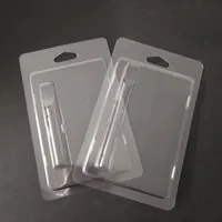 Retail Clam Shell Blister Clamshell Packaging with Hang-hole for 0.5ml 1.0ml Vape Cartridge Packaging In Stock