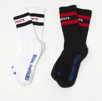 Luxury Vetements Socks Fashion Men Women Sport Socks Cotton Couple Brand Designer Sports Socks for Men Free Size Fast Delivery