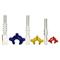 CSYC Smoking Accessory Q005 Quartz Tip Dabber Nail Bowls mouthpiece 10mm/14mm/18mm Joint Glass Water Bongs Hand Pipes Tool