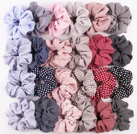 Scrunchy Fairbands Screens Hearchie Ponytail Headband Great Hair Holder Vail Headdress Rebber Band Fashion Houndstooth Accesorios GB1662