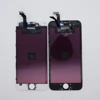 Para iPhone 6 LCD Premium Display Touch paneles Digitizador de pantalla Conjunto de reemplazo blanco y negro