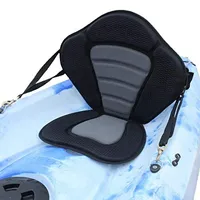 Thick Single Adjustable Padded Ocean Kayak Seat Canoe Backrest Cushion Fishing Boat Sit-on-top Kayak Accessories Handy