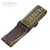 NAOMI Guitar Strap Adjustable Shoulder Strap Musical Instrument Parts Accessories Dark Green New