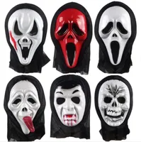 Finale Zielkostüm Party Prop Maske Monocle Horror Ghost Scream Face Dance Festliche Vorräte HA980