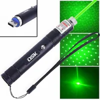 Pointeur laser vert 100mile Astronomie rechargeable 532nm Lazer stylo 2in1 étoile bouchon lumière lumière rechargeable batterie de batterie pour animaux de compagnie USB