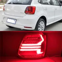 1 Paar Rücklicht Montage Rücklicht LED Rückenlampe Hintere Trunk Lampenabdeckung für VW Volkswagen Polo 2010-2018