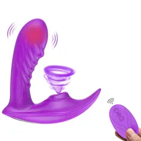 Saugen Vibrator Wearable Vibrator Klitorisstimulator Personal G-Punkt Dildo Vibrator für Frauen 10 ansaugt Vibrations-Modi