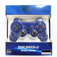 Controlador nueva llegada Dualshock 3 Wireless Bluetooth para los controladores de PS3 Vibración Joystick Gamepad juego con caja al por menor