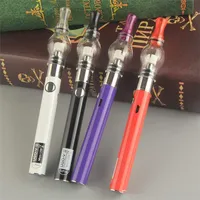 Glass Globe Atomizer UGO V2 E Cigarette Kits Dry Herb Vape Pen Wax Vaporizer Tank 510 thread with Zipper case