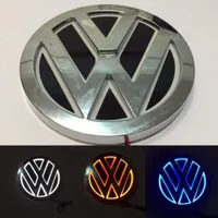 5D LED Car Tail Logo Light for  VW CC Bora Golf Magotan Tiguan Scirocco Badge Light