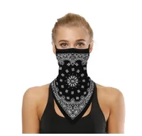 Außen Gesicht Abdeckung Radfahren Mask Art und Weise gedruckte Lätzchen Schals Multi Functional Seamless Quick Dry Haarreif Kopftuch Bandana