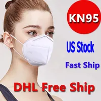 ABD Stockdhl Ücretsiz Gemi Yüz Maskesi 5-Katmanlı Dokunmamış Tek Kullanımlık Maskeleri Kumaş Toz Geçirmez Rüzgar Geçirmez Solunum Anti-Sis Toz Geçirmez Açık