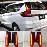 2st LED -reflektor f￶r Suzuki Ertiga 2018 2019 2020 Bakre ljus Ytterligare bromsljus st￶tf￥ngare Ljus lamplampa