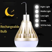 Lamp Smart Bulb Bombillas LED Light Ampoule LED's Lampen USB Oplaadbare Home Lampen Bollen Noodsituatie voor Camping Lighting