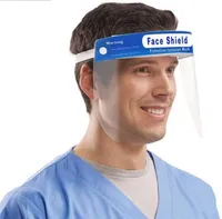 Schermo di faccia denso con viso trasparente ed anello elastico Cover Full Face Anti-Dust Anti-Spitting Designer Masks