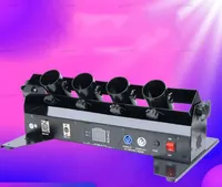 DJ Düğün Kutlama 4 Çekim Konfeti Flama Cannon Makinesi Partisi DMX Dört Kafa Elektrikli Kağıt Konfeti Başlatıcı Makinesi