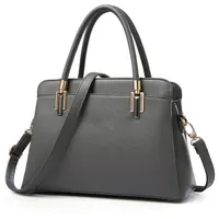 HBPの贅沢なデザイナーハンドバッグトートショルダーバッグサッチェル財布トップハンドルバッグの女性ハンドバッググレーカラー