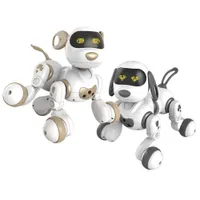 Freeshipping Pilot Inteligentny Robot Pies Zabawka Rozmowa Spacer Interactive Cute Puppy Electronic Pet Animal Model Gift Zabawki dla dzieci