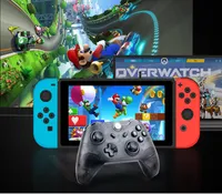 Bluetooth Kablosuz Game Controller Gamepad Joypad Nintendo Uzaktan Teleskopik Kontrol Joystick Perakende Kutusu ile Konsolu geçiş Yeni