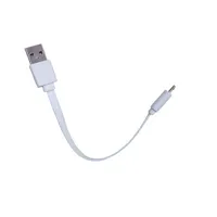 20cm Android V8 Ładowanie kabli Mobile Power Line Micro USB Flat Charger Cable Android White Szybka linia ładowania