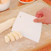 Pasta Hamur Kesici Kek Ekmek Dilimleme Pişirme Macun Araçları Kazıyıcı Kek Bıçak Silikon Spatula İçin Kek Pastane Mutfak Aletleri