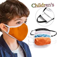 maschere per il viso Cover Designer bambini maschere di cotone lavato inserto del filtro PM2.5 anti-smog a prova di esplosione della polvere transfrontaliera veloce NAVE LIBERA del DHL rosa