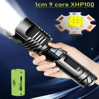 Flashlights Torches XHP100 High Power Led XHP90 USB Rechargeable Torch X5 Flash 18650 Tactical Light XHP70 Work Lamp