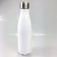 DIY сублимации 17oz Cola бутылки из нержавеющей стали бутылки воды двустенных Изолированный Cola Форма тумблер лучше подходит для персонализации