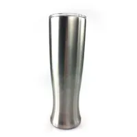 30 oz vide Pilsner en forme de tasse 30 oz Pilsner verre à bière tumbler tasse de vase en acier inoxydable avec couvercle le meilleur cadeau pour B01 manuel