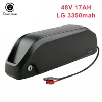 eBike Battery 48V 17AH with LG cell Lithium ion Electric Bike Batteries 13S5P ebike for 1000W Bafang Motor