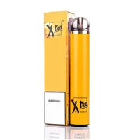 Xtra Disposable E Cigaretter Device Pod Kit 1500 Puffar Förfylld 5.0ml Patron Batteri Vape Tom penna vs Bar Air Plus Flow Glow