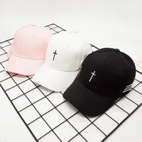 3 -stks cross riem honkbal cap hoeden borduurbrief papa voor mannen vrouwen unisex casual hiphop caps gorras cx200714