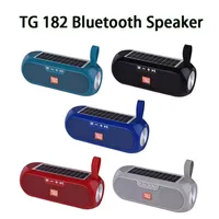 TG182 Sonnenenergie-Bluetooth-Lautsprecher-bewegliche Säule Wireless Stereo Music Box-Energien-Bank Boombox TWS 5.0 Outdoor-Unterstützungs-TF / USB / AUX Neu