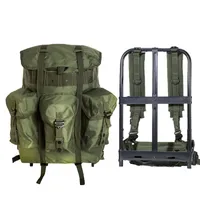 Medium Military Surplus Rucksack Alice Pack Army Survival Combat Field Rugzak met Frame en Alice Butt Pack