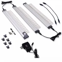 4014 SMD tira luz Motion Sensor Mão Aceno Activated LED Sob Gabinete Light Kit 12V para Sob Kitchen Cupboard Cabinet Lamp