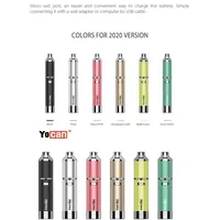 Yocan originale Evolve Plus Wax Vape Pen Kit avec batterie 1100mAh CDQ cire Bobines Vaporizer quartz double kits stylo dab cire Coil