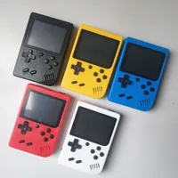 Mini Handheld Video Game Console Portable Retro 8 Bit Modell RS6 för FC 400 Spel av spel Färg LCD-spelare för FC Classic Games