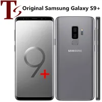 Renoverad original Samsung Galaxy S9 Plus G965F G965U 6,2 tum Octa Core 6GB RAM 64GB ROM AMOLED OLOCKED 4G LTE SMART TELEFON 6PCS