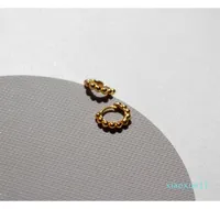 Luxe- Nieuwe 925 Sterling Zilveren Oorbel Mode Goud Zilver Kleine Kralen Oorring Oor Been Gesp Trend Simple Wild Girl Dames Jewelr