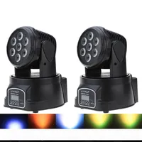 RGBW LED Stage Light 9 14 Channel Party Disco Show 100W AC 100-240V Sound Active Christmas Decorations DMX-512 Mini Moving Head