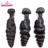 Greatremy 100% Brazilian Human Hair Weft 3 Bundles Remy Human Hair Weft Loose Wave Drop Shipping Natural Color Dyeable Cheap Hair Bundles