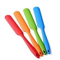 Long Handle Silicone Spatula Cake Cream Mixer Baking Dough Scrapers Confectionery Tools Kitchen Baking Accessories LX2384