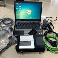 車のトラックの診断の修理ツールSD Connect Compact 5 Laptop D630 2021.03 Verisonソフ​​トウェアSSD MB Star C5スキャナー