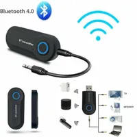 Bezprzewodowy samochód Bluetooth 4.1 Adapter Odbiornik 3.5mm Jack Audio Nadajnik Zestaw głośnomówiący Telefon Aux Music Receiver TV MP3