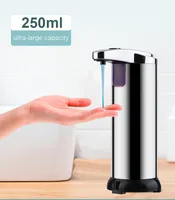 250ml Parete Purell Hand Sanitizer Gel Dispenser stand alcool automatico del sapone liquido della pompa di alcol gomma piuma del gel Dispenser