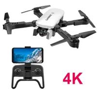 R8 4K HD Dual Camer WIFI FPV Foldable Drone Toy, Optical Flow Location, Take Photo by Gesture, Track Flight, Auto-follow, Altitude Hold 6pcs