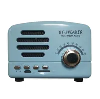 Klassische hölzerne HiFi-Lautsprecher Wireless Bluetooth-Stereo-Mini-Computer-Lautsprecher im Freien Subwoofer Super Bass Sound Box FM Radio Music Player