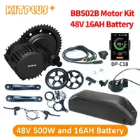 Bafang Motor BBS02B 48V500W MIDキット8FUN 500 W 48 V 16AHバイク電池イベイク電動変換